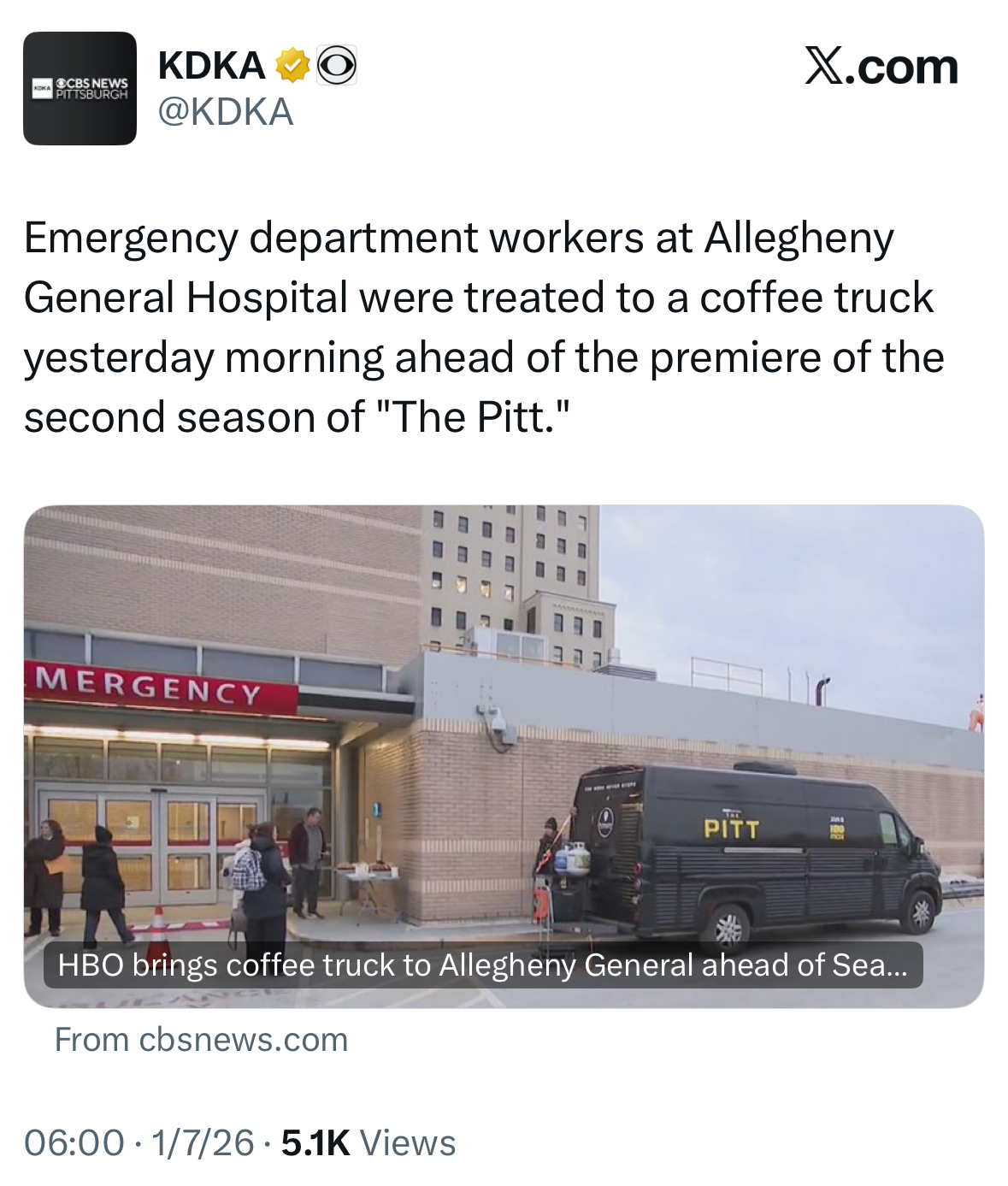 Cbs Pittsburgh - X Post